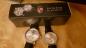 Preview: Royal Spencer Partneruhren Quartz Lederband schwarz