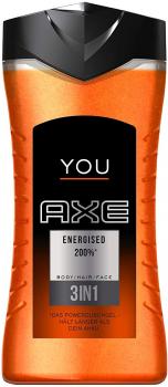 Axe You Energised 200 % Duschgel 3in1 250 ml