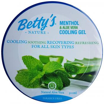 Betty´s Nature Menthol und Aloe Vera kühlendes Hautgel 300 ml