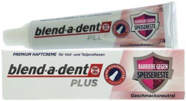 blend-a-dent Plus Premium Haftcreme Barriere gegen Speisereste 40 gr