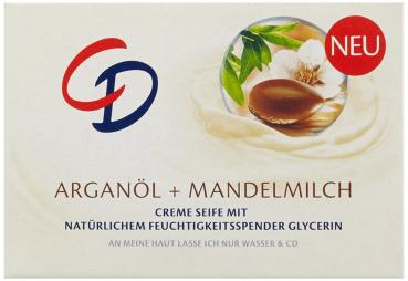 CD Cremeseife mit Arganöl & Mandelmilch 125 gr