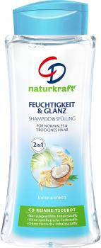 CD Naturkraft Feuchtigkeit & Glanz Shampoo & Spülung 250 ml