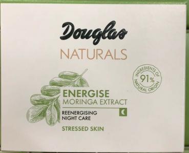 Douglas Naturals Energise Moringa Extract Night Care 50 ml