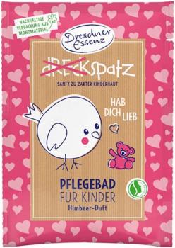 Dresdner Essenz dRECKspatz Pflegebad für Kinder Himbeer-Duft 50 gr