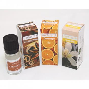 Living Home Duftöl-Sortiment Orange, Vanille, Zimt 30 ml