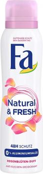 Fa Deospray Natural & Fresh Rosenblütenduft 150 ml