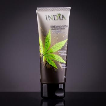 INDIA Cosmetics schützende Fußcreme 75 ml