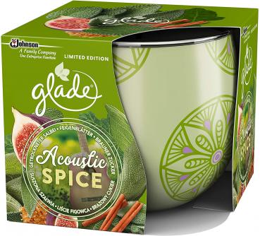 Glade by brise Duftkerze im Glas Acoustic Spice 120 gr