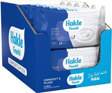 Hakle Feucht Creme-Duft & Pflege 42 Blatt
