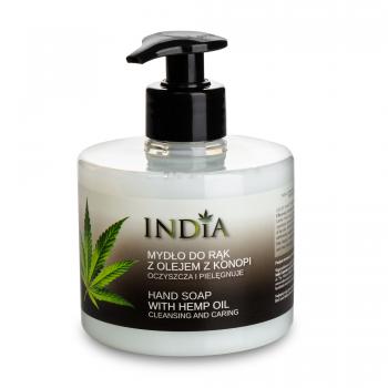 INDIA Cosmetics flüssige Hanf-Handseife 300 ml