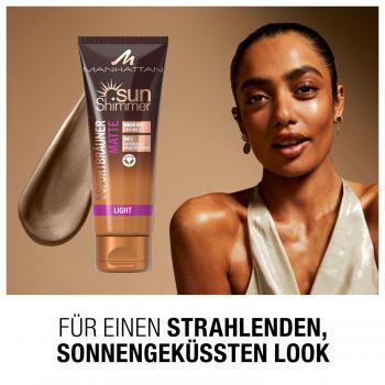 Preview: Manhattan SUN Shimmer Selbstbräuner Matte light 125 ml