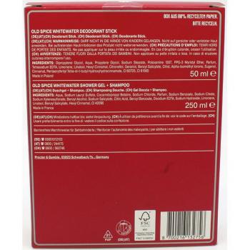Old Spice Geschenk-Set Whitewater Duschgel 3in1 250 ml + Deo Stick 50 ml