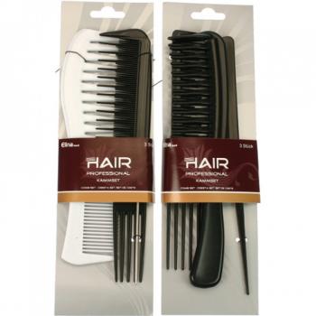 Hair Professional Kammset 3-teilig