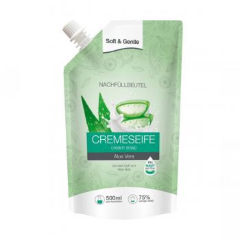Soft &  Gentle Cremeseife Aloe Vera 500 ml