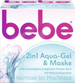 bebe 2in1 Aqua-Gel & Maske 50 ml