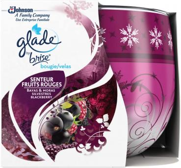 Glade by brise Duftkerze im Glas rote Früchte 120 gr