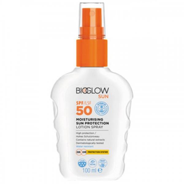 BIOGLOW SUN Sonnenspray Lotion LSF 50 100 ml