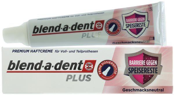 blend-a-dent Plus Premium Haftcreme Barriere gegen Speisereste 40 gr