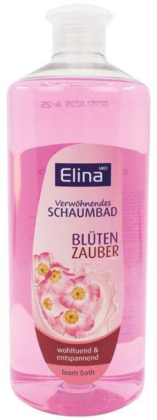 Elina med verwöhnendes Schaumbad Blütenzauber 1 Liter
