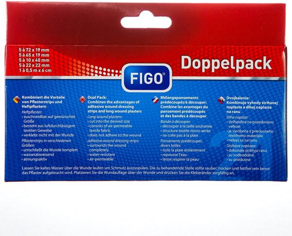 FIGO Pflasterstrips & Wundpflaster 21 Stück