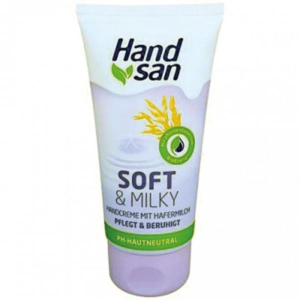 Handsan Soft & Milky Handcreme mit Hafermilch 75 ml