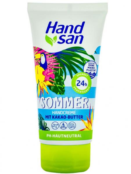 Handsan Sommer-Handcreme mit Kakao-Butter 24h 75 ml