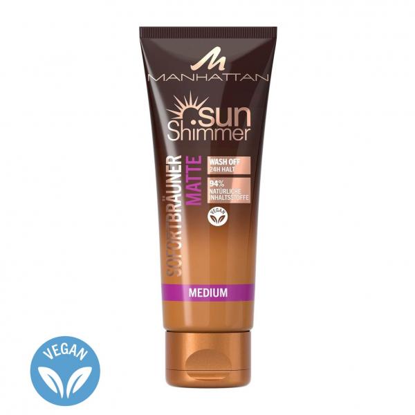 Manhattan SUN Shimmer Selbstbräuner Matte medium 125 ml