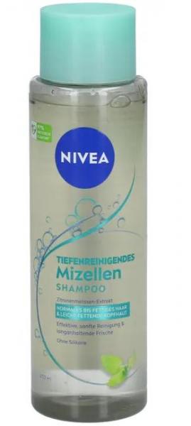 NIVEA Mizellen Shampoo mit Zitronenmelisse-Extrakt 400 ml