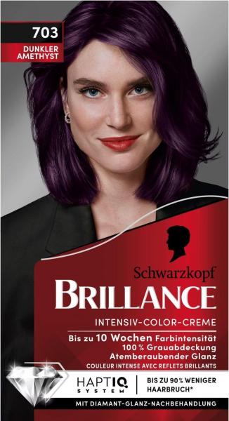 Schwarzkopf Brillance dunkler Amethyst 703 170 ml