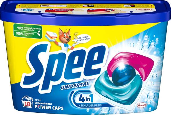 Spee Universal Power Caps 18 Waschladungen