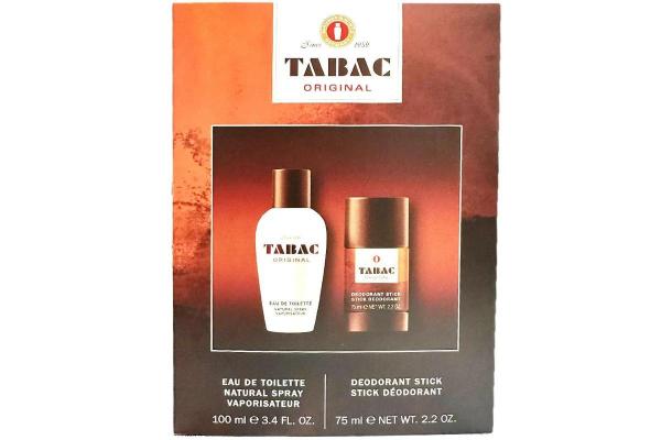 TABAC ORIGINAL Geschenkset Eau de Toilette 100 ml + Deo-Stick 75 ml