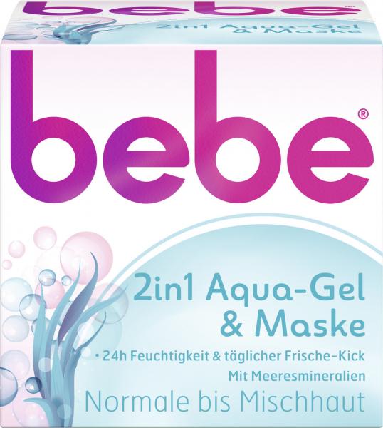 bebe 2in1 Aqua-Gel & Maske 50 ml